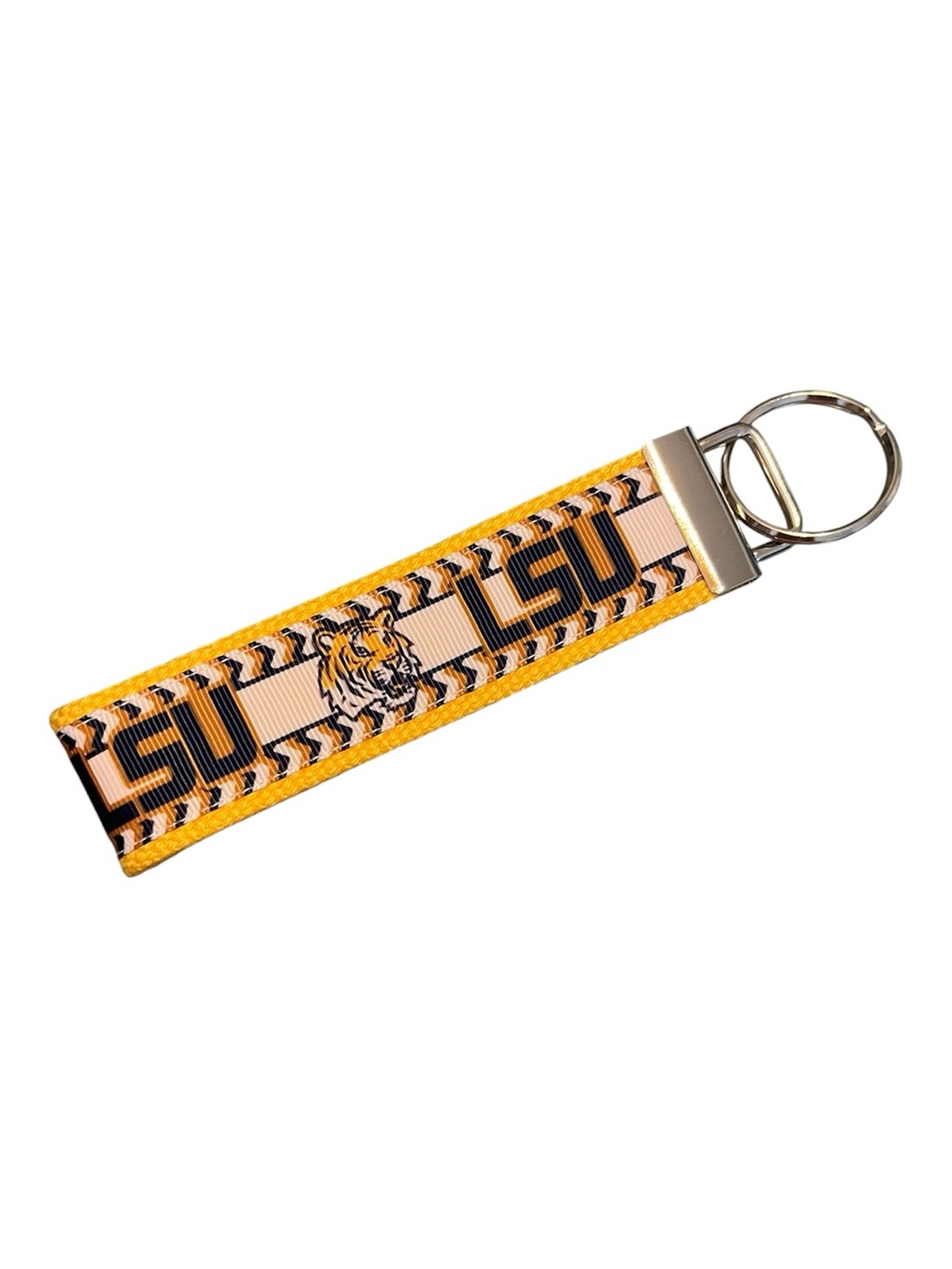 LSU • Key Fob Wristlet Key Chain - New Never Used